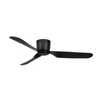 PRESTON 48" DC CEILING FAN HUGGER - BLACK