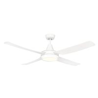 CRUZE 52'' ABS CEILING FAN W/ LED LIGHT - WHITE