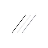 FAN EXTENSION ROD - 900MM Ø26 W/LOOM - SATIN NKL