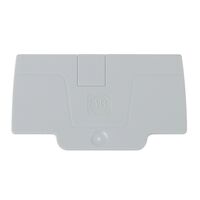 PUSH-IN TERM END BARRIER FOR 1492 P4Q GREY
