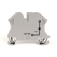 SCREW TERMINAL 2.5mm 1 CONDUCTOR 16A GREY STAB CONNECTION