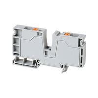 PUSH-IN TERM 16mm 1 LVL 2 CONN DIST BLOCK BLUE