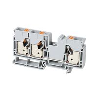 PUSH-IN TERM 16mm 1 LVL 3 CONN BLUE