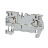 PUSH-IN TERM 1.5mm 1 LVL 2 CONN GREEN