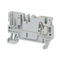 PUSH-IN TERM 2.5mm 1 LVL 1 CONN BLUE