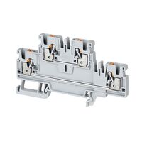 PUSH-IN TERM 2.5mm 2 LVL 4 CONN GREEN