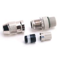 UNSHIELDED ENET-CBLE CONNECTOR 2PAIR M12-FEMALE