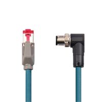 AB 1718 Ex I/O M12-RJ45 ETHERNET/IP CABLE 100M