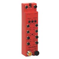 ARMORBLOCK 24V DC SAFETY ENET DLR 8DI/4DO BI DC MICRO M12