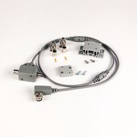CNET RG6 COAX TNC T-TAP TNC DROP RIGHT ANGLE