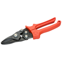 Aviation Snips Straight Cut Hardened Steel Blades Ergonomic Non-Slip Grip Repelec