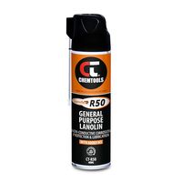 Liquid Lanolin GP R50 Aerosol 400g Multi-Purpose Lubricant Repelec