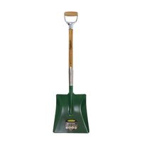 Square Mouth Small Shovel Timber Shaft & Dee Handle Lightweight Design Repelec