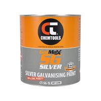 Galvanising Spray Silver Zinc-Rich Cold Galvanising Fast-Drying Finish Repelec