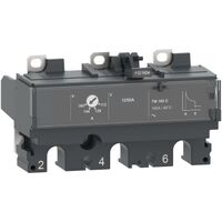 Trip Unit NSX160 AC 3P3D 125A TMD Thermal-Magnetic Protection 3-Pole Configuration Clipsal