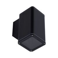 Piper Pro-1 Square Up/Down Wall Light 10W IP65 5CCT E27 Domus