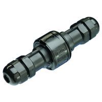 Aquasafe 3 Pole Inline Waterproof Plug Socket 12-16mm Adaptaflex