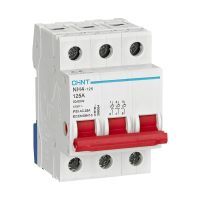 Switch Disconnector 3P 125A DIN Rail Red Toggle NH4 Chint