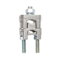 Riser Clamp Double 50-240mm² Split Bolt Nickel Brass Bovara