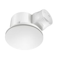 Side Ducted Exhaust Fan 300mm Low Profile Round White Ventair