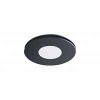 Airbus 250 Round Fascia 14W LED Matte Black Ventair