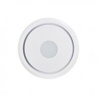 Olson 250 Header Box Exhaust Fan 10W LED Round White Ventair