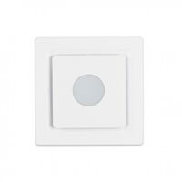 Ovation 250 Header Box Exhaust Fan 10W LED Square White Ventair
