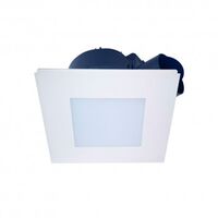 Airbus EC 200 Exhaust Fan 10W LED Square White Ventair