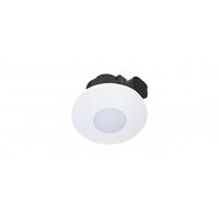 Airbus 200 Side Ducted Exhaust Fan 10W LED Round White Ventair