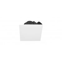 Airbus 200 Side Ducted Exhaust Fan Square White Ventair