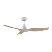 SKYFAN 1200mm 3 Blade DC Ceiling Fan Light Oak Ventair