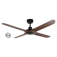 Ceiling Fan 1400mm 4 Blade PC Composite Coastal Walnut Ventair
