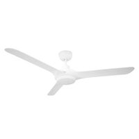 Spyda DC 1400mm 3 Blade Ceiling Fan 20W LED White Ventair