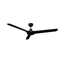 Spyda DC 1573mm 3 Blade Ceiling Fan Black Ventair