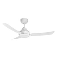 DC Ceiling Fan 1200mm 3 Blade LED 4000K White Ventair