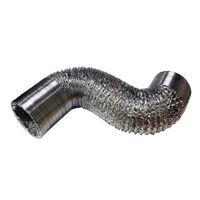 100mm x 6m Builder Spec Flexible Duct 3 Zero Carton of 10 Ventair