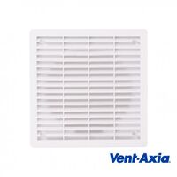 External Fixed Louvre Grille 150mm to Suit VWF150AS White Ventair