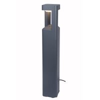 Bollard Light LED 7W 3000K Triangle Grey IP54 800mm CLA Lighting