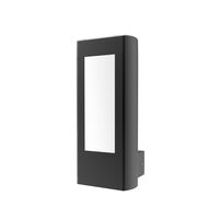 Outdoor Wall Light LED 10W 3000K Matt Black IP54 CLA Lighting