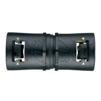 Adaptalok Swivel Coupler 28mm Conduit Black Adaptaflex
