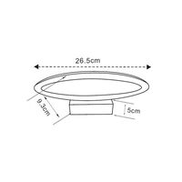 Wall Light 6W Oval Matt White 3000K Frosted 460lm CLA Lighting