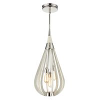 Pendant Light 3 Light ES Winter Moss Tear Drop 355mm CLA Lighting