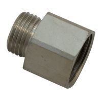 Nickel Plated Brass Thread Enlarger M16 to M20 Adaptaflex