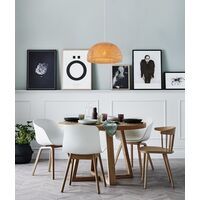 Pendant Light ES Small Bamboo 380mm x 230mm CLA Lighting