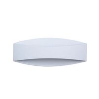 Wall Light Up/Down 6W Curved Matt White 3000K 468lm CLA Lighting