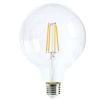 LED Globe ES G125 Filament 8W 2700K Clear Dimmable CLA Lighting