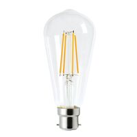 LED Globe ES Pear Filament 8W 2700K Clear Dimmable CLA Lighting