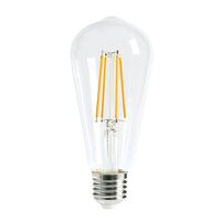LED Globe ES Pear Filament 8W 6000K Clear Dimmable CLA Lighting