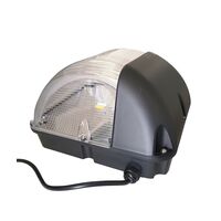 Bulkhead Light 20W Rect Eyelid 5000K IP65 Black CLA Lighting