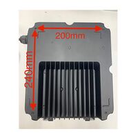 Bulkhead Light 20W Rect Eyelid 5000K IP65 Black CLA Lighting